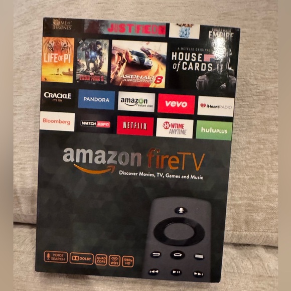 Amazon Fire TV Streaming Device - Picture 1 of 3